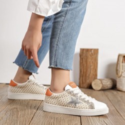 basket dorée et orange