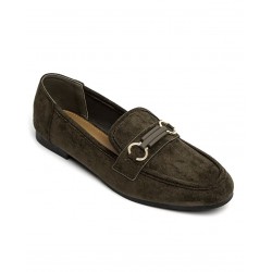mocassin vert kaki